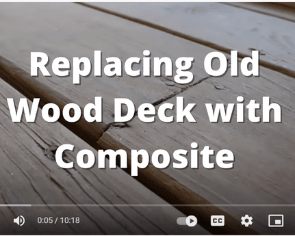 Replacing Old Wood Deck
