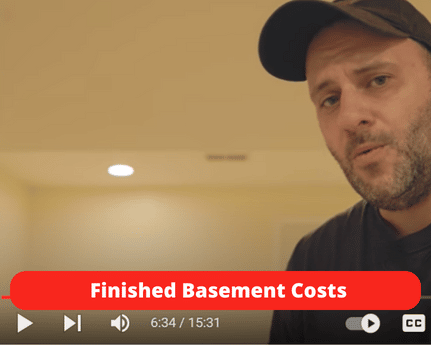 Finished Basement cost